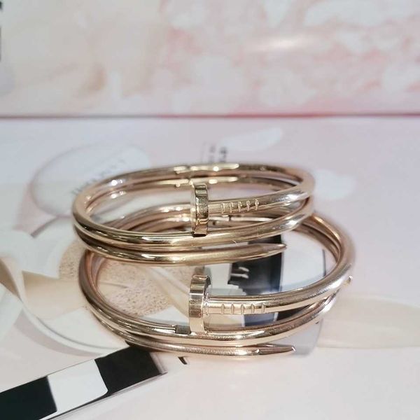 

designer carti bracelet bangle titanium steel rose gold color bracelet, Black
