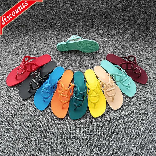 

m38n women egerie slipper designer flat sandals beach flip flop new summer net red flat casual pqpk