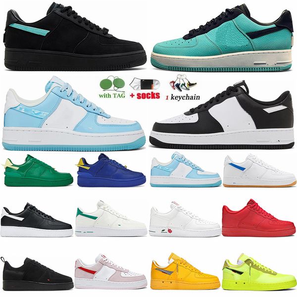 

2023 designer shoes for mens womens plate-forme 1837 friends and family tiffany blue malachite 07 triple black white dhgate flat sneakers lo