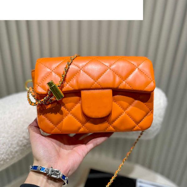 

evening bags cc bag luxury brand shoulder bags 22p classic quilted mini flap crush rectangular bags genuine leather 10 colors crossbody shou