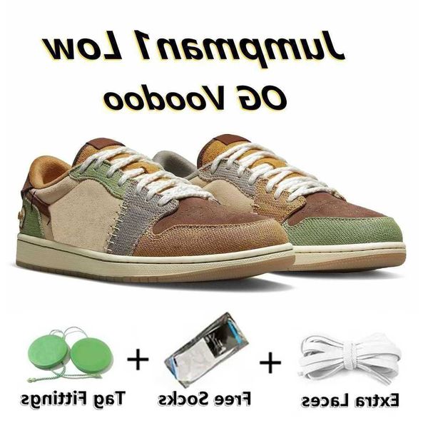 

shoes casual 1s zion williamson x jumpman 1 low voodoo flax muslin fauna brown oil green sesame moon fossil dz7292-200 sports sneakers 36-47