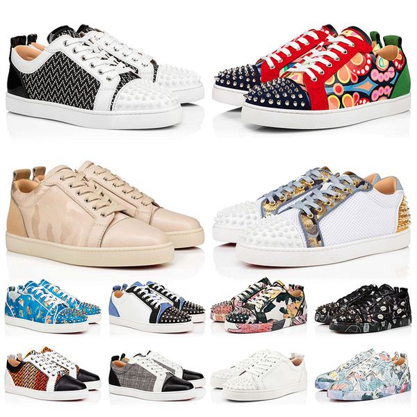 

2023 new red platform shoes for men womens bottoms loafers rivets low studed designers shoe woman vintage dhgate low casual sneakers trainer