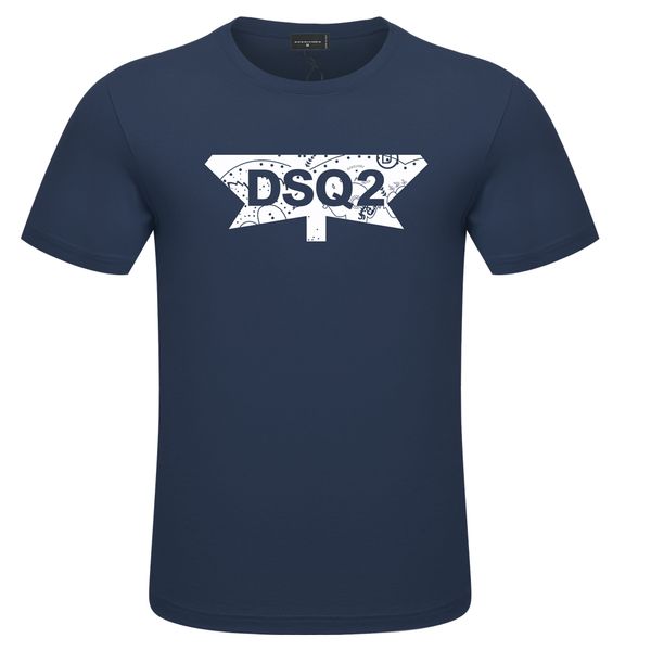 

dsq2 icon oversized t shirt women wholesale t shirts simple classic letter print couple sweatshirt street fashion crew neck cotton short sle, White;black