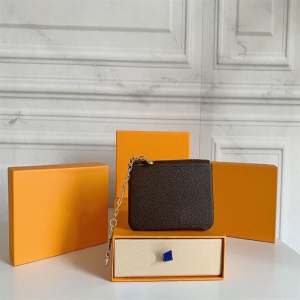 

france style coin pouch men women lady leather purse key wallets mini wallet serial number box dust bag273s, Red;black