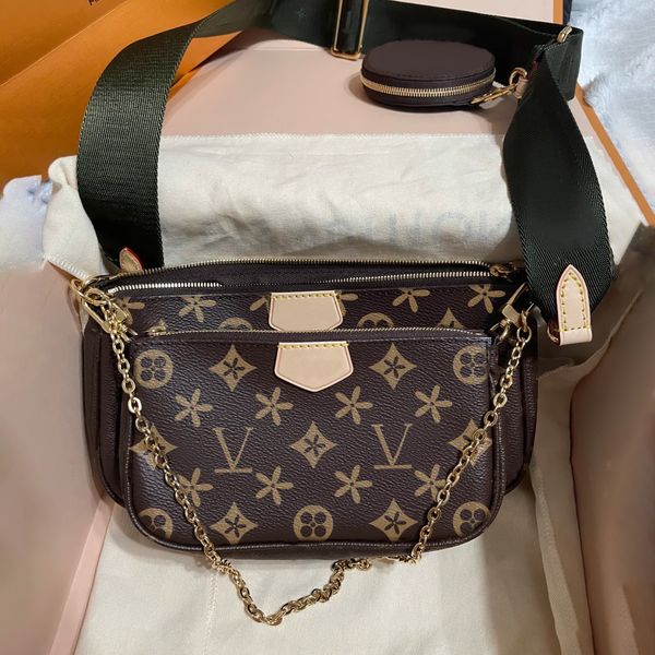 

mirror mass m44813 shoulder bags multi pochette accessories women luxury handbag tote brown flower designer man cosmetic bag cross body fash