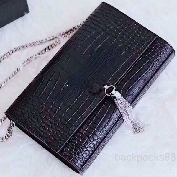 

womens designer leather messenger new yslsbags style tassel fashion cowhide letter poplar shoulder small square trend fcv9
