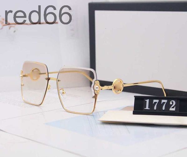 

sunglasses designer box sunglasses gujia accessories mirror leg glasses gradient eyebrow frameless fashion emzd 0bgd, White;black