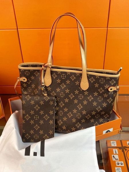 

designers bags luxurys women bag shoulder messenger bags classic style fashion lady totes handbags purses wallet with small wallets 2pcs set