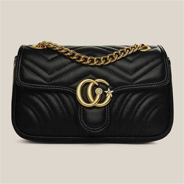 

2023 designer bag handbag trendy handbags autumn ins square korean versatile lingge