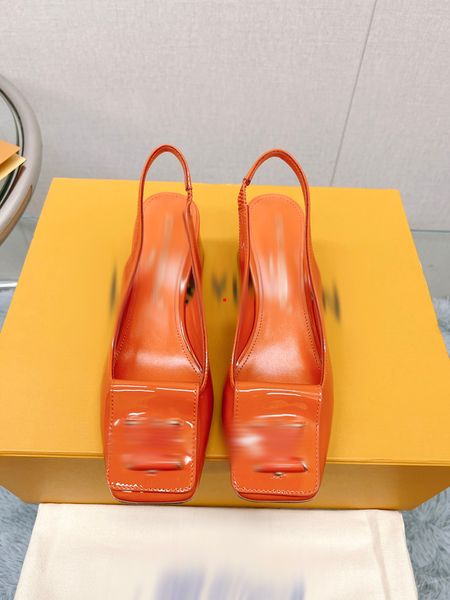 

2023 fashion women shoes pumps high heels pointed toe pearl mules slingback runway spell color wedding party -024, Black