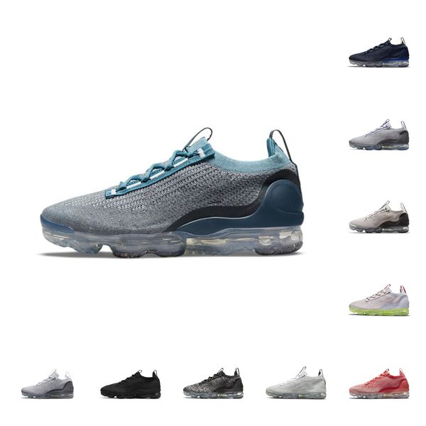 

running shoes for men women vm2021 fk cushion sneakers outdoor tennis runner waliking shoes bold blue white volt hyper royal fly tech knit t