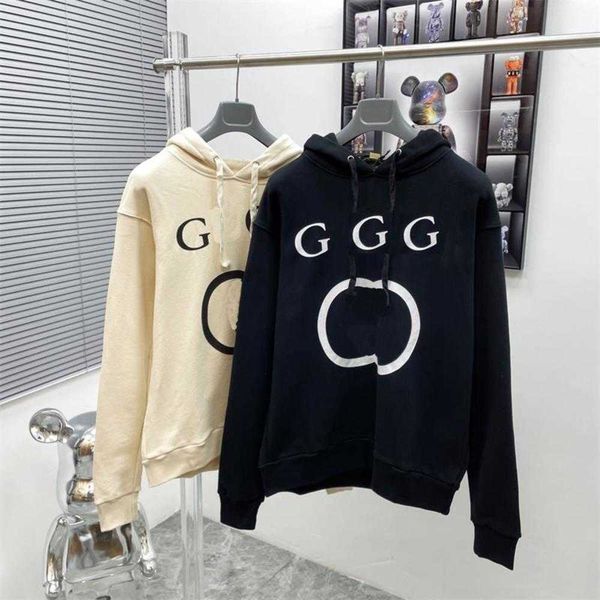 

men hoodies street classic couples stone casual pullover long sleeve street hip hop cotton loose fit womens designer hoodie sweatshirt over, Black;brown