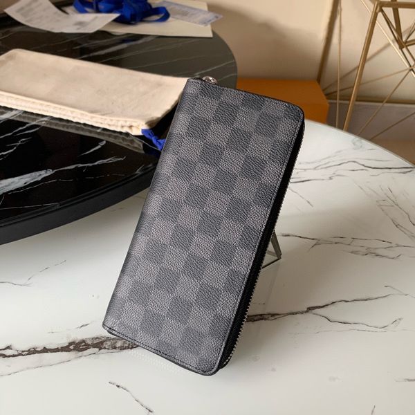 

designer bag luxury designer zipper coin bag business wallets women handsbag man formal wallet fashion classic black purse embossing, Red;black