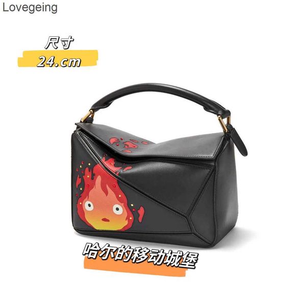 

lowe bag high grade large designer bag cowhide 2023 lowe bags capacity puzzles fashion handbags mobile castle splice commuter diamond checke