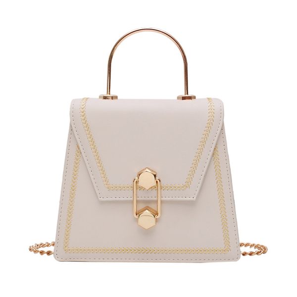 

ins chain shoulder messenger bag handbag, Black;red