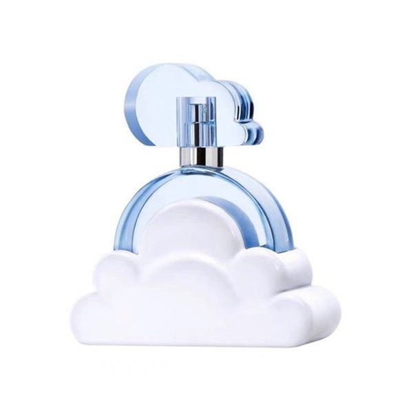 

factory direct perfume blue perfume spray 100ml white cloud shape ariana eau de parfum charming grande lovely cartoon fragrance lasting smel