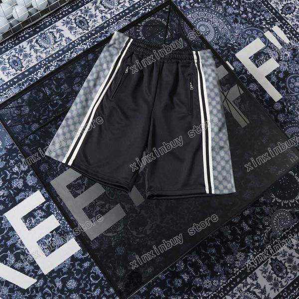 

21ss mens designer shorts pants letter side label pocket spring summer men webbing pant casual letters trousers wedding black 08'', White;black