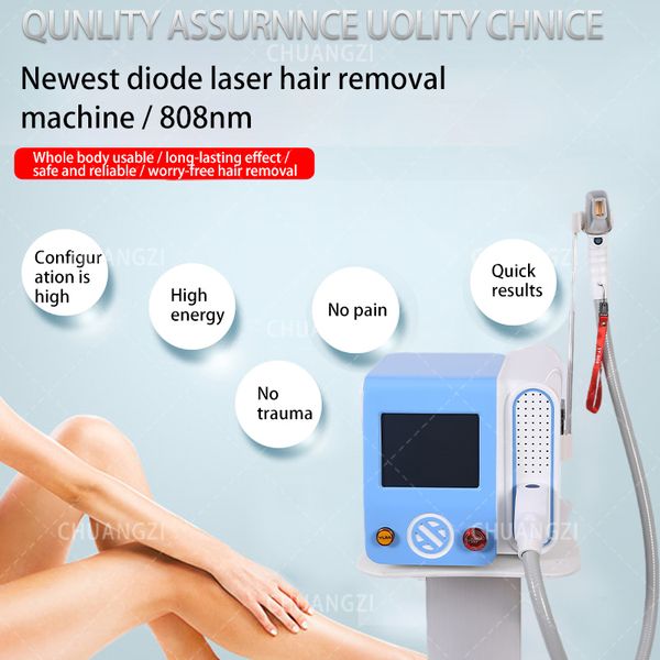 

2023 body beauty diode laser hair removal personal care hair removal portable hair epilator home machine, Black