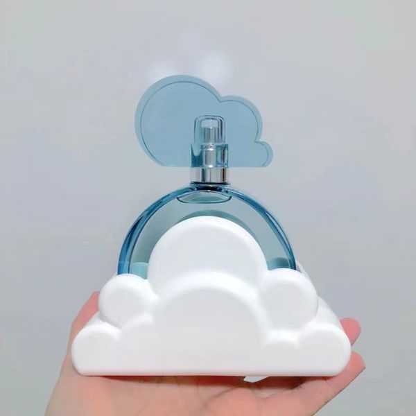 

style perfume for woman blue perfume spray 100ml white cloud shape ariana eau de parfum charming grande lovely cartoon fragrance lasting fas