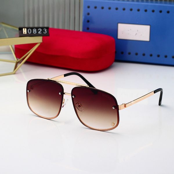 

designers ggity sunglasses for women luxury double g glasses retro men eyewear fashion party accessories classic summer holiday polarized su, White;black