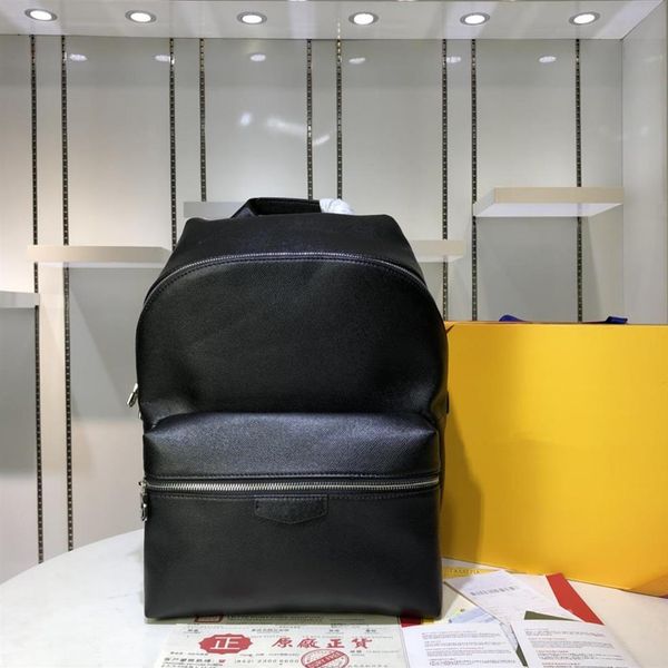 

2021 new arrivals four season backpack men women handbags purses fashion black genuine leather backpacks 40x37x20cm dr219d