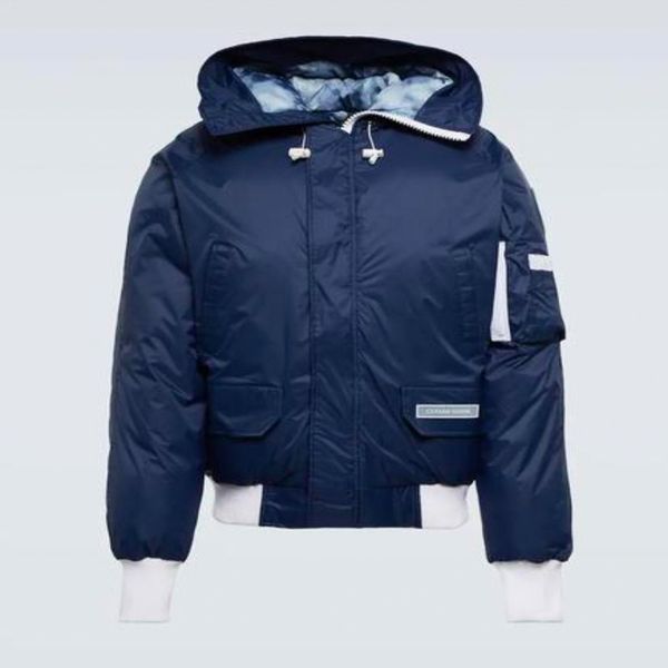 

men's down bomber jackets hooded winter outdoor lightweight puffer coat, Black