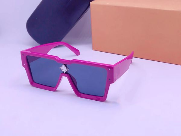 

2023 designer cyclone sunglasses for women and men fashion model special uv 400 protection double beam frame outdoor brands design alloy cyc, White;black
