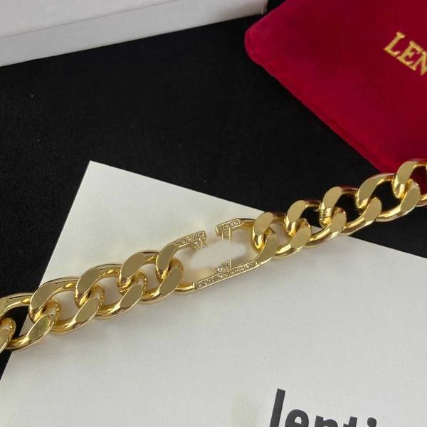 

2023 designer new huaxx tianjia twist chain brass material simple temperament high grade collar necklace couple style, Black