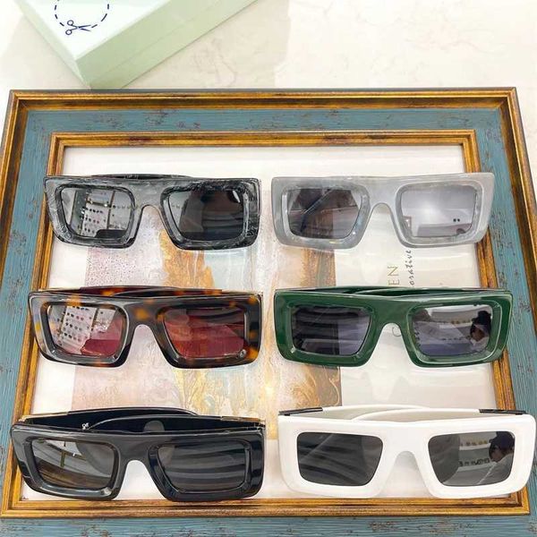 

designer glasses new sunglasses fashion ins network red same street p box men's and women's oeri049, White;black