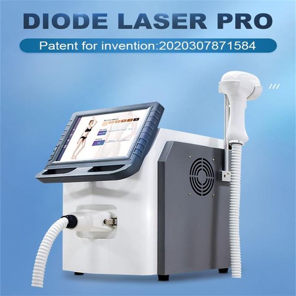 

portable 808 diode laser hair removal machine 755 808 1064nm 3 wavelength machine, Black