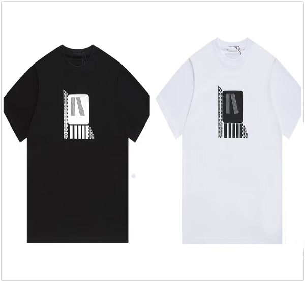 

mens tshirt designer shirts hip hop fun print clothes t graphic tees couple models t-shirt oversized fit shirt pure cotton skin friendly and, White;black