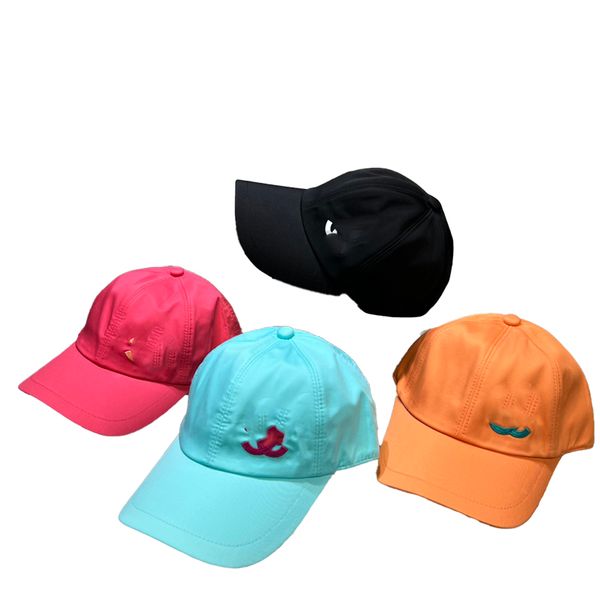 

designer hat casquette cap women's leisure simple embroidery letter street shade curved eaves baseball hat men's soft hat fashion, Blue;gray