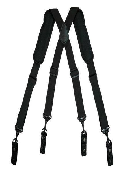 

suspenders melotough tactical suspenders suspenders for duty belt with padded adjustable shoulder military tactical suspender 22124358968, Black;white