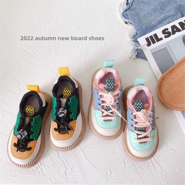 

athletic outdoor cozulma children sports shoes 1-6 years boys colorful fashion sneakers for girls breathable platform running shoes kids fla, Black