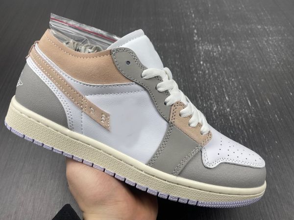 

shoes handmade 1 1s low craft ex tech grey dn1635-002 men designer inside out sports sneakers size eu36-46