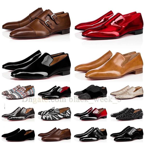 

luxury red mens spike shoes bottoms sneaker leather loafer pointed toe black suede patent rivets glitter dhgate bottomes famous vintage snea