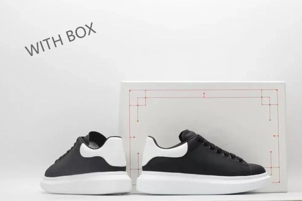 

designers casual shoes oversized lace up luxury women men sneakers platform sole white black espadrille leather velvet suede mcqueens
