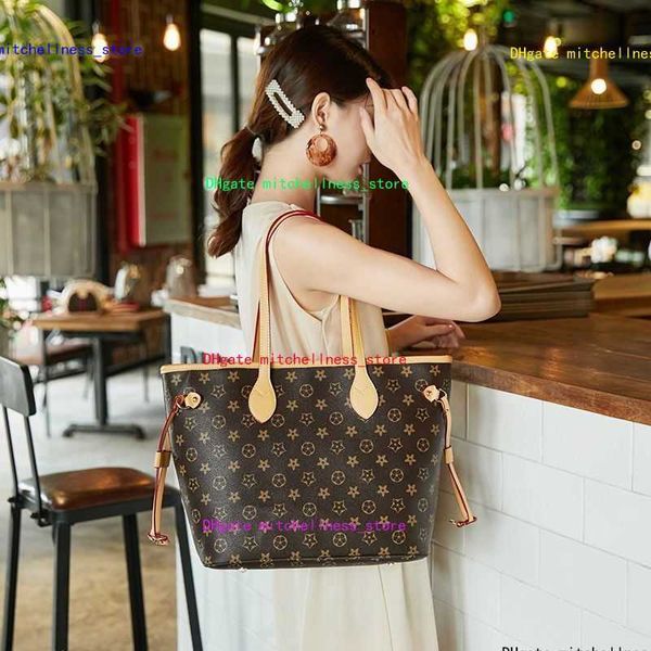 

designer tote bag 7 colors lattice 2pcs set women bags ladies lady clutch retro shoulder bag