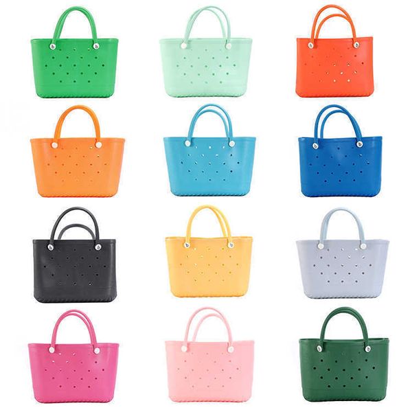 

new multiple colors eva beach bags storage hand designer bag basket pet women designers handbag travel fashion tote bag large shoulder bags