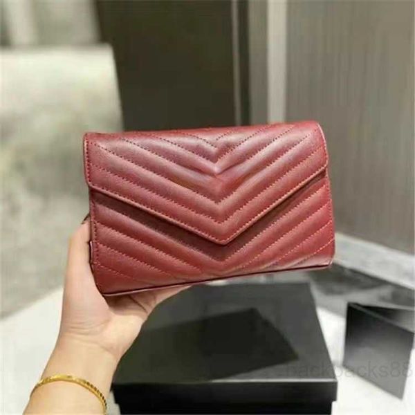 

fashion new designer bag bag shoulder chain yslsbags genuine large capacity leather brand women's small square with crossbody o6ux