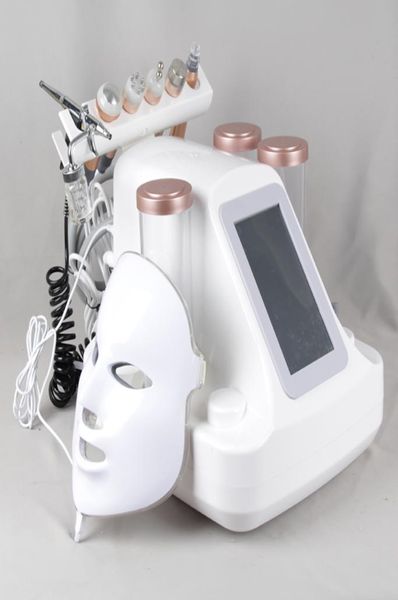 

7 in1 water facial dermabrasion pdt mask oxygen jet cold hammer bio face lift ultrasonic machine hydro peeling equipment3566615