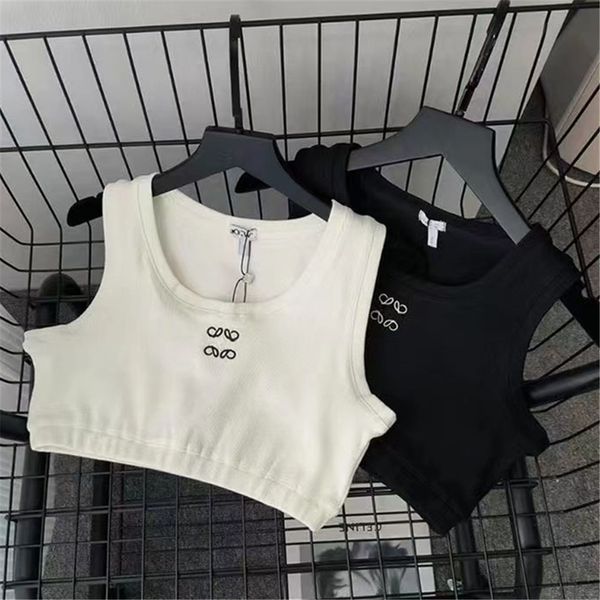 

designer tank women vest corset embroidery womens tanks camis cami white black vests viscose fashion casual outerwear women vest sweater puf