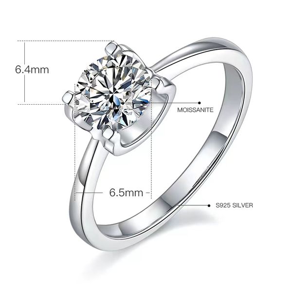 

ring wedding ring luxury ring designer ring fashion moissanite rings for women love ring engagement ring valentine's day m04a with gift, Golden;silver