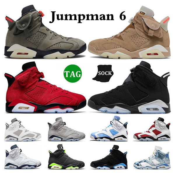 

2023 for men basketball shoes 6s jumpman 6 mens sneakers olive british khaki unc toro cool grey chrome georgetown carmine outdoor sports tra