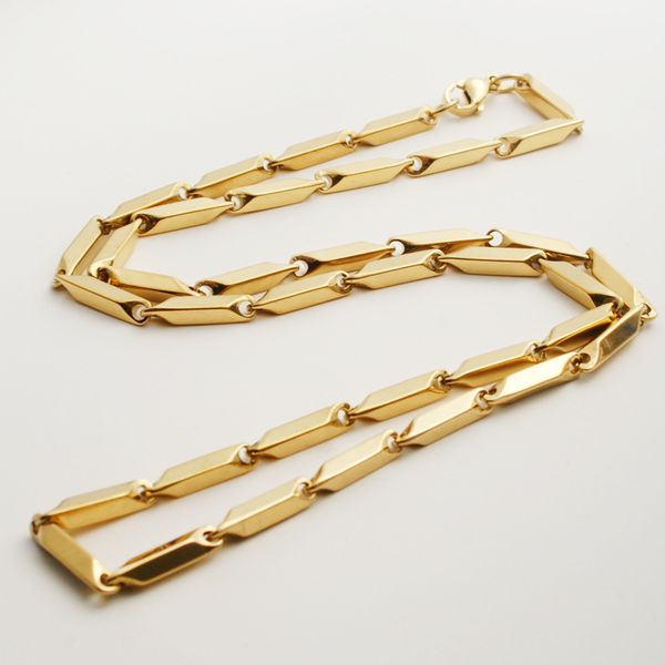 

3mm stainless steel irregular gold silver color chains for pendant necklaces women men party handmade jewelry