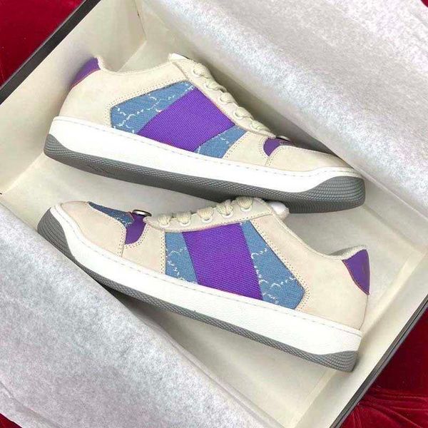 

basketball shoes casual classic luxury brand sports canvas leather panel mens designer sliders womens used low purple shoe 35-45
