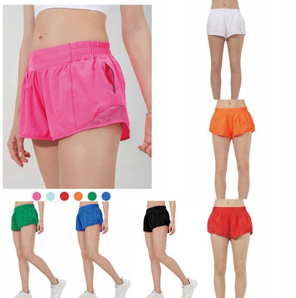 

designers lulus womens yoga shorts fit zipper pocket high rise quick dry lulus womens train short loose style breathable gym fashion 2023