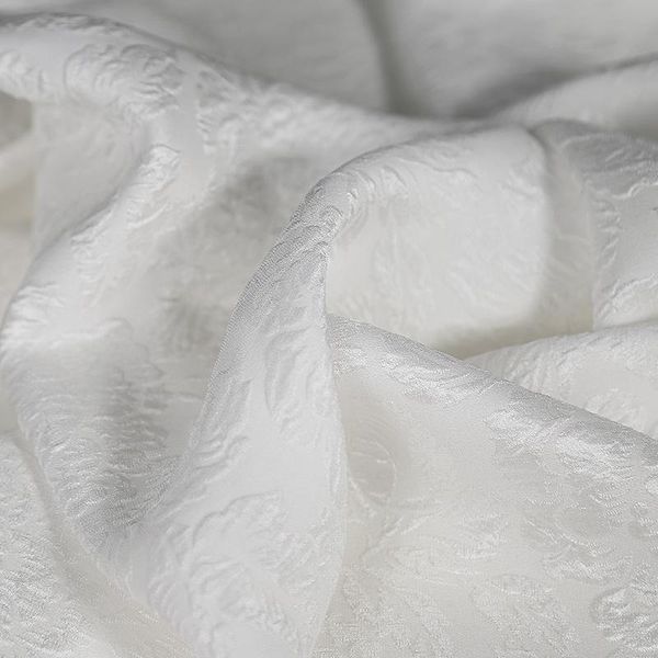 

hibiscus flower pattern silk pattern chinese clothing fabric cheongsam dress silk, Black;white