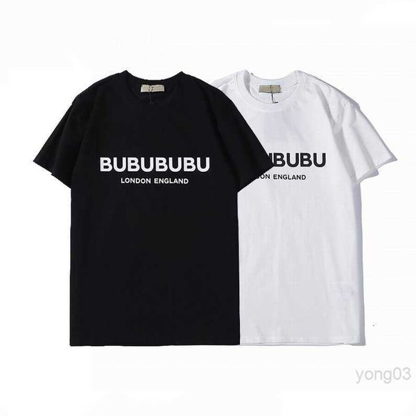 

fashion mens t shirts women designers t-shirts tees apparel man s casual chest letter shirt luxurys clothing polos sleeve clothes bur tshir, White;black