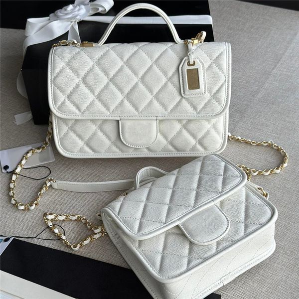 

7a designer bags chain bag handbag as3652 2023 new mailman's bag one shoulder messenger bag fashion classic women's genuine leathe